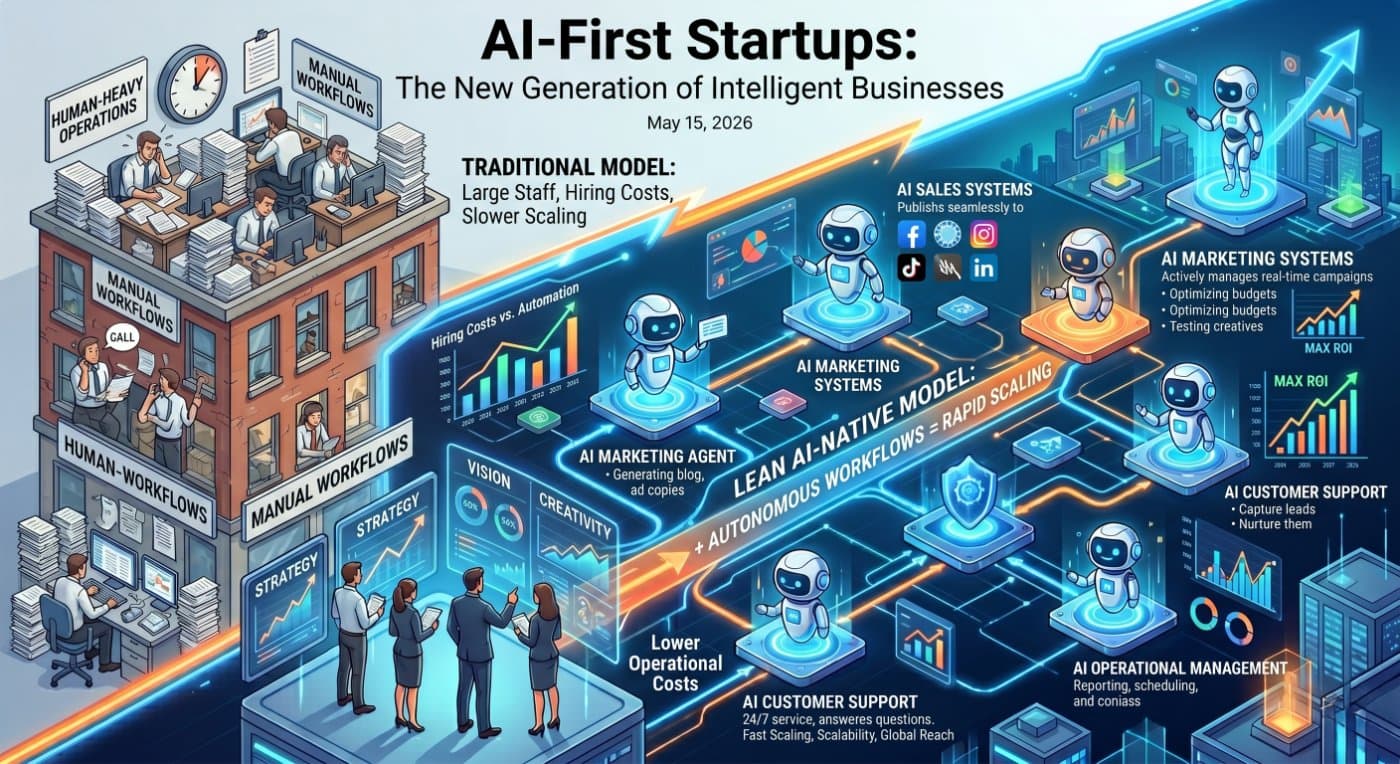 AI-First Startups: The New Generation of Intelligent Businesses