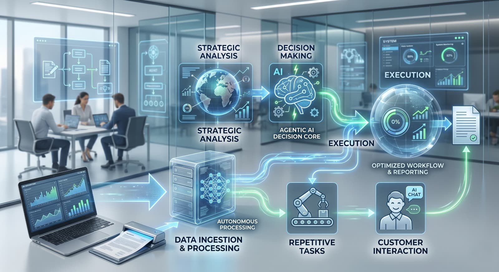 Autonomous Workflows: The Future of AI-Powered Business Automation