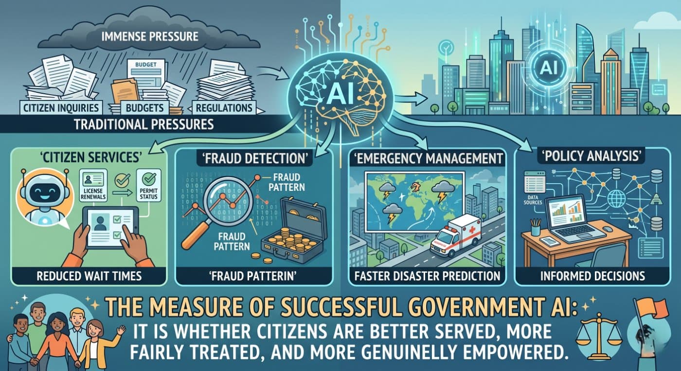 Government & AI: How Public Institutions Are Adopting Intelligent Systems